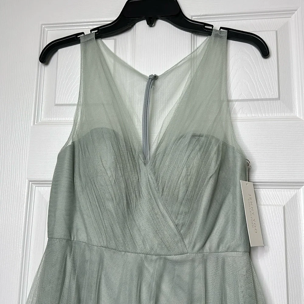 🍄SPRING SALE- firm price 🍄Emelie Dress by Jenny Yoo Morning Mist - Picture 4 of 16